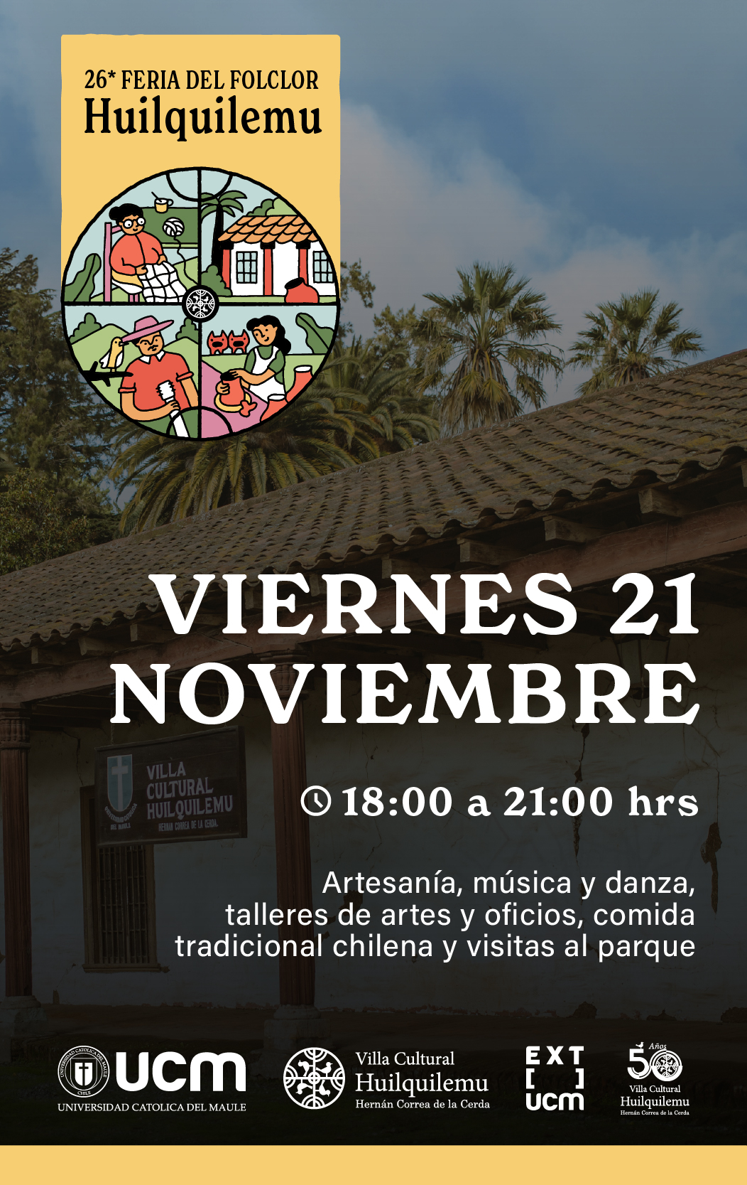 26 Feria Huilquilemu - 21/11 21-11-2025 18:00