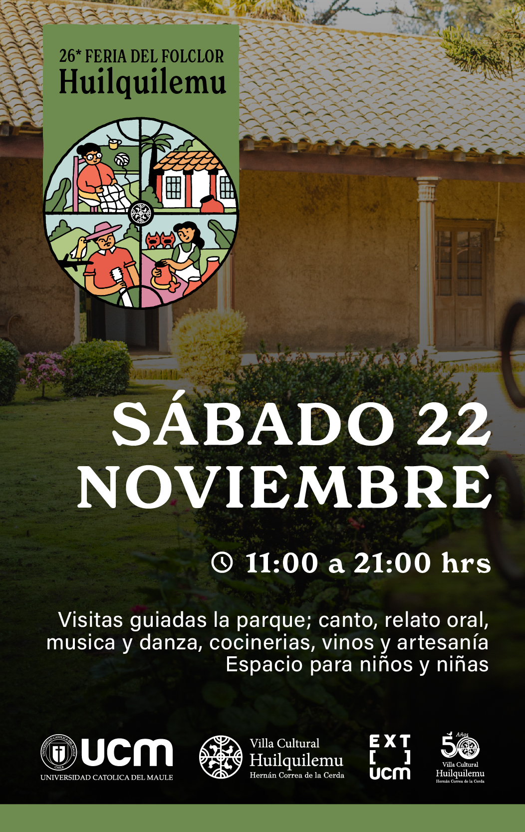 26 Feria Huilquilemu - 22/11 22-11-2025 11:00