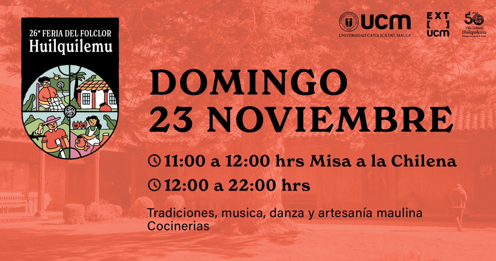 26 Feria Huilquilemu - 23/11 23-11-2025 11:00